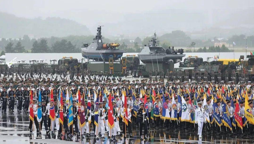 韩国阅兵进行曲,音乐与荣耀的交融,韩国阅兵进行曲,音乐与荣耀的辉煌交响