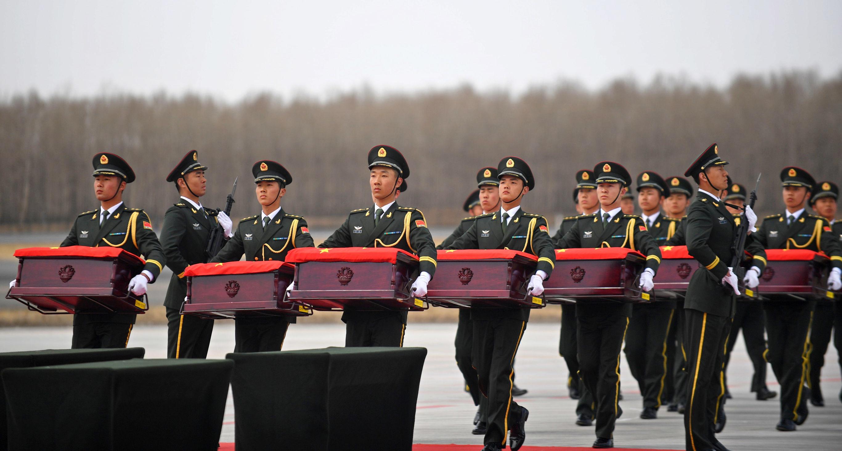 致敬在韩志愿军烈士,英勇无畏,永垂不朽,致敬韩志愿军烈士,英勇无畏,精神永垂不朽