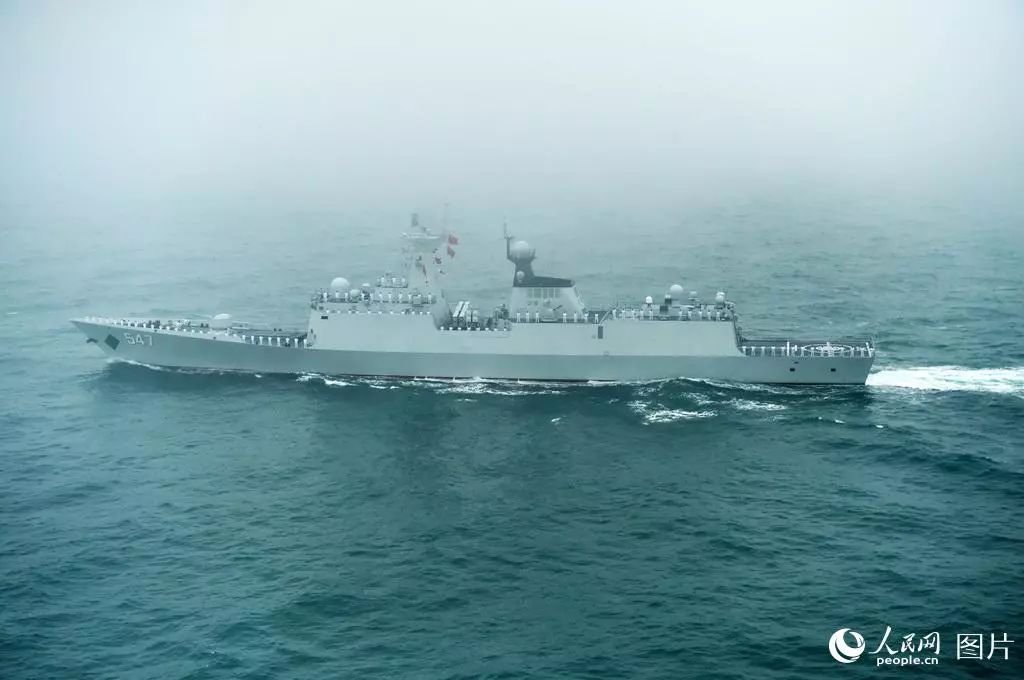 中国海军70周年阅兵大雾中的壮丽篇章,中国海军70周年阅兵,大雾中的威武之师