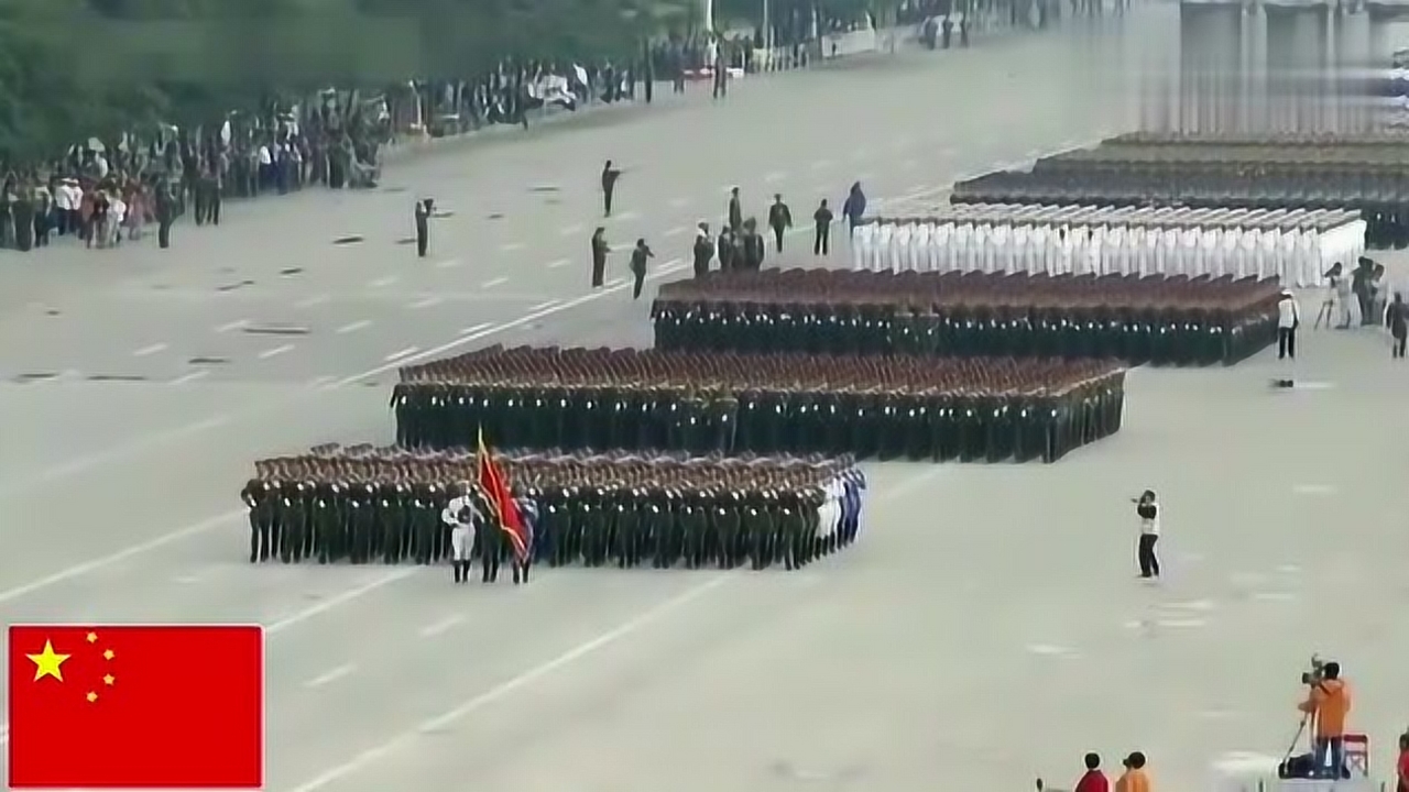 珍贵的记忆,五十年代的三军仪仗队图片,五十年代三军仪仗队珍贵图片回顾,时代的记忆与荣耀