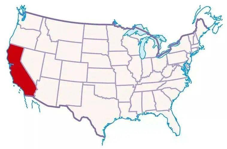 揭秘加州的地理位置,在美国东部还是西部?,揭秘,加州的地理位置——位于美国西部还是东部?