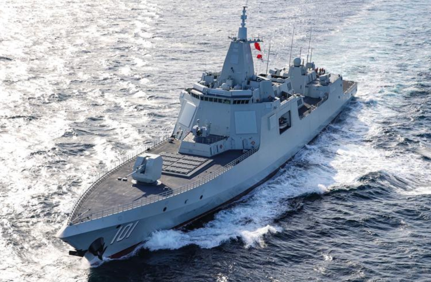 海军055驱逐舰,中国海军力量的璀璨明珠,中国海军力量璀璨明珠,海军055驱逐舰