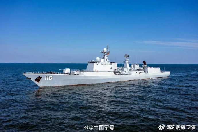 石家庄号驱逐舰，揭示现代海军力量的照片，石家庄号驱逐舰，揭示现代海军力量的震撼瞬间