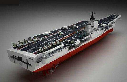 揭秘中国海军的骄傲，006型航母排水量多少吨？，揭秘中国海军的骄傲，006型航母排水量揭秘