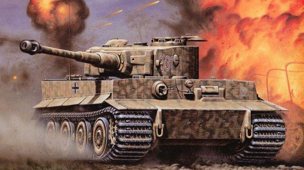 坦克世界中的虎式坦克，战争猛兽的传奇故事，虎式坦克，战争猛兽的传奇故事