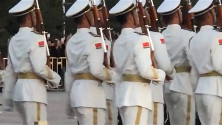 三军仪仗队视频集锦,荣耀与精神的汇聚,三军仪仗队风采展示,荣耀与精神的汇聚时刻