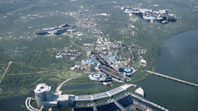 科幻超级巨型母舰，探索宇宙的无尽奥秘，科幻超级巨型母舰，宇宙奥秘的探索者