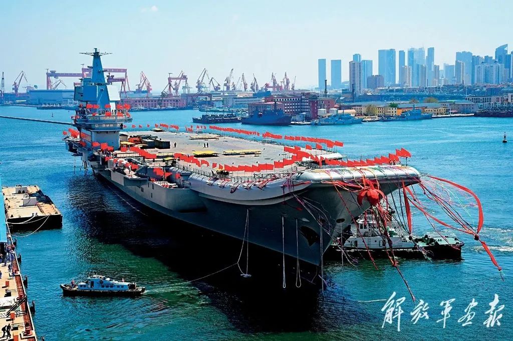 山东号航母下水时间揭秘,中国海军建设的里程碑时刻,山东号航母下水时间揭秘,中国海军建设的重要里程碑时刻