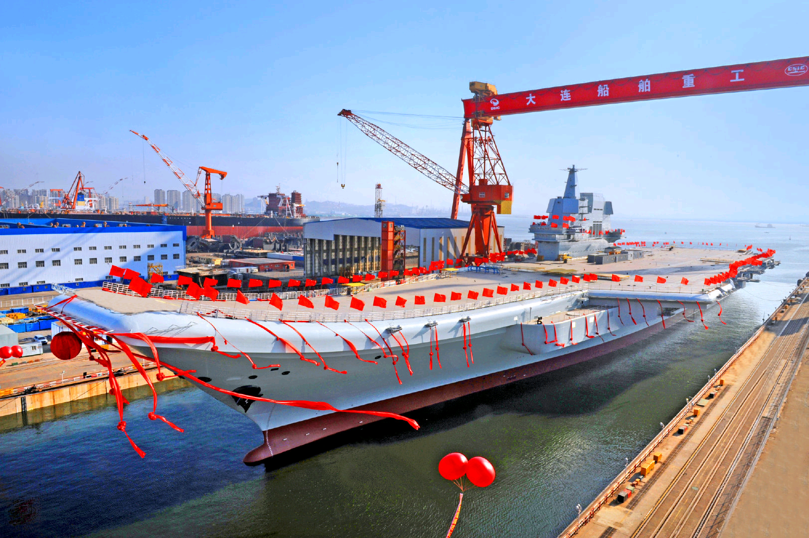 山东号航母下水时间揭秘,中国海军建设的里程碑时刻,山东号航母下水时间揭秘,中国海军建设的重要里程碑时刻