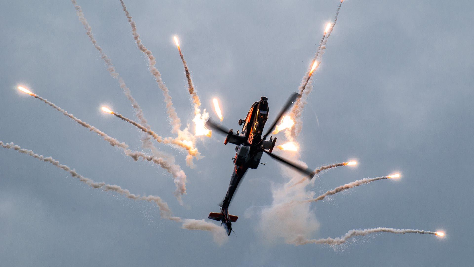 阿帕奇武装直升机集锦,空中力量的璀璨明珠,阿帕奇武装直升机,空中力量的璀璨明珠集锦