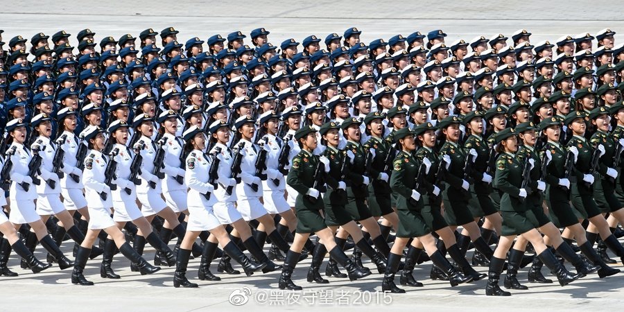 大阅兵女兵方队，荣耀与力量的象征，大阅兵女兵方队，荣耀与力量的璀璨展现