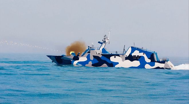 揭秘中国海军的利器，022导弹艇平面图，中国海军利器揭秘，022导弹艇平面图全解析