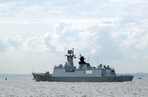 探索中国海军新力量，054A与052型军舰的崛起，中国海军新力量崛起，054A与052型军舰的探索与崛起