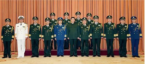 中国现役上将军衔名单