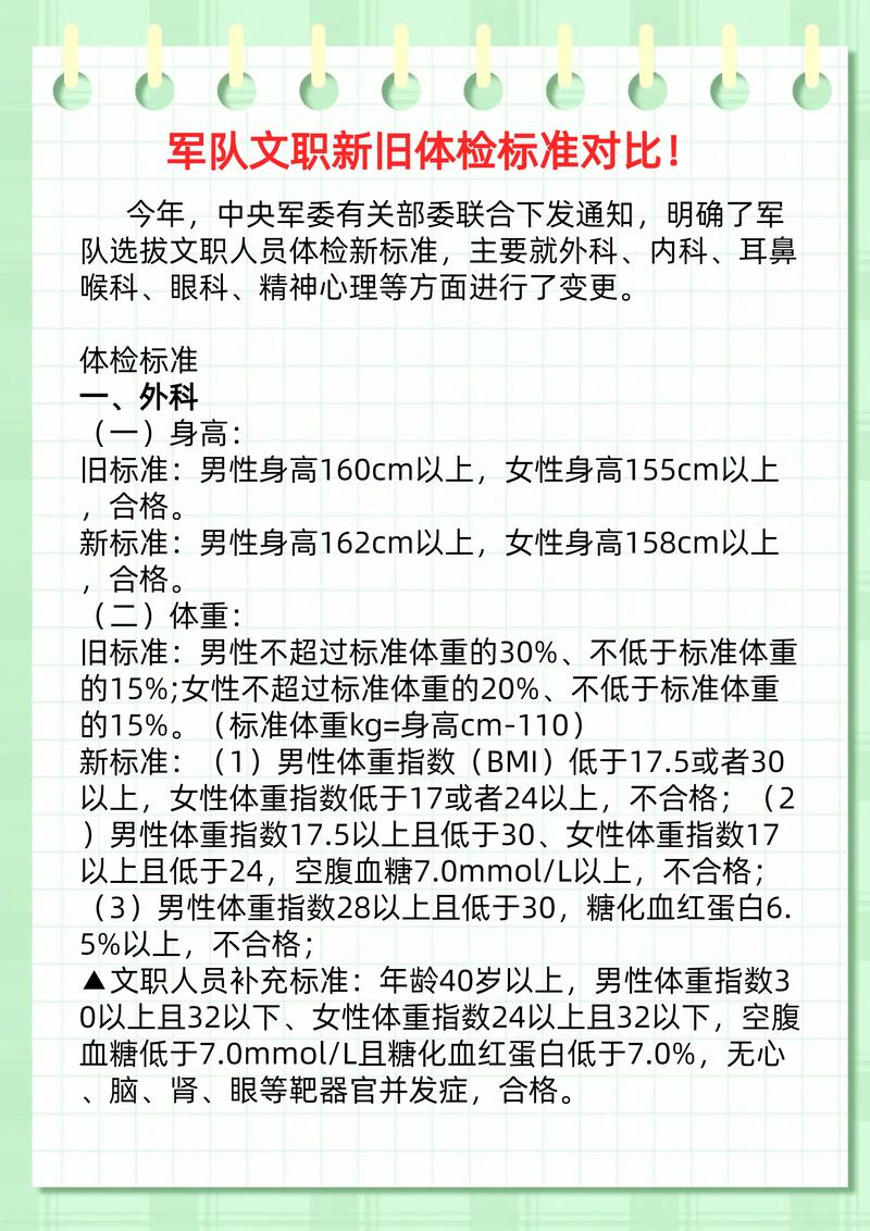 部队文职女生体检内容详解，部队文职女生体检内容全面解析