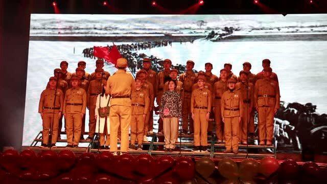 志愿军军歌演奏，荣耀与精神的交响，志愿军军歌演奏，荣耀与精神的交响乐章
