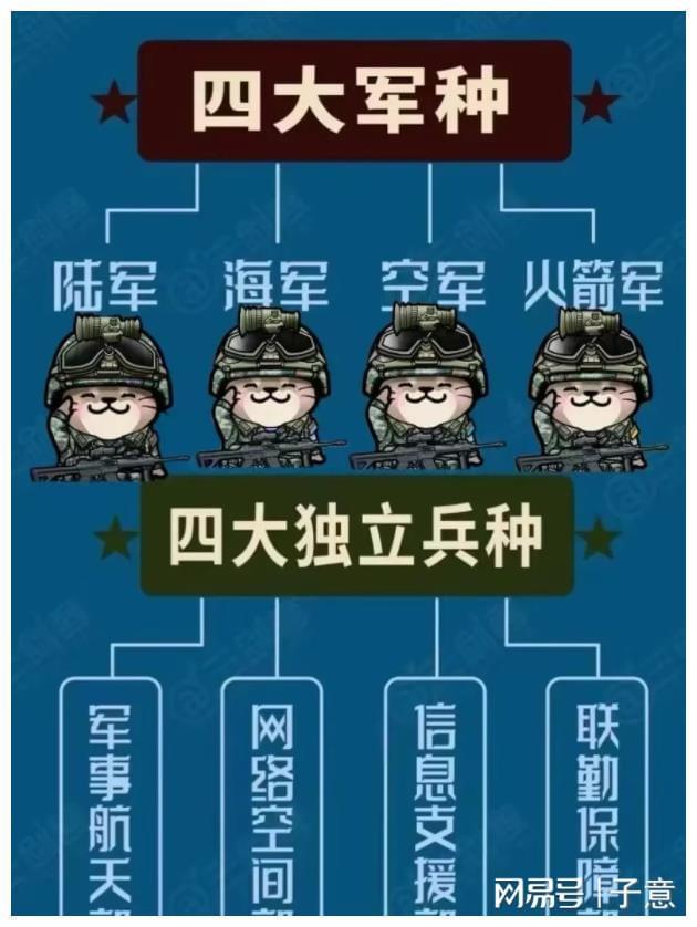 中国的六大军种，构建强大的国防力量，中国六大军种构建国防强国力量